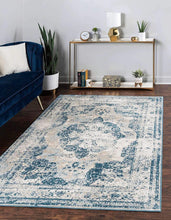 Load image into Gallery viewer, Unique Loom Traditional Vintage Round Rug