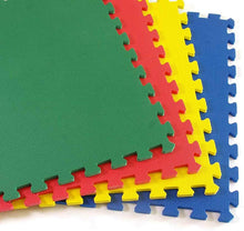 Load image into Gallery viewer, Greatmats Playmats Interlocking Foam Puzzle Floor Tile 2x2 Ft x .5 Inch for Children Toddler Infant Kids Playroom Soft Flooring, 4 Colors Mix, 16 Pack