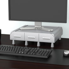 Load image into Gallery viewer, Mind Reader ' Perch' Pc Laptop IMac Monitor Stand And Desk Organizer