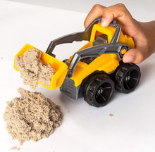 Load image into Gallery viewer, Kinetic Sand, Construction Site Folding Sandbox Playset with Vehicle and 2lbs