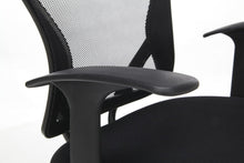 Load image into Gallery viewer, OFM ESS Collection Swivel Mesh Back Task Chair with Arms, Mid Back, in Black (ESS-3011)