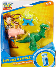 Load image into Gallery viewer, Fisher-Price Imaginext Toy Story Rex, Ham &amp; Alien,Multi Color