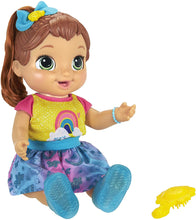 Load image into Gallery viewer, Baby Alive Baby Grows Up (Happy) - Happy Hope or Merry Meadow, Growing and Talking Baby Doll, Toy with 1 Surprise Doll and 8 Accessories