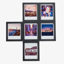 Load image into Gallery viewer, MAGNAFRAME Magnetic Picture Frame for Polaroid Instant Photos - Photo Gallery 6 Pack (Black)