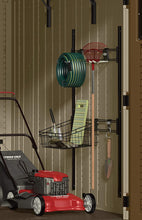 Load image into Gallery viewer, Suncast 3 Hanger and Vertical Tool Hook Bracket Set for Sierra and Everett Shed Models, Black