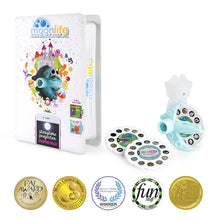 Load image into Gallery viewer, Moonlite Starter Pack – Storybook Projector for Smartphones with 2 Stories