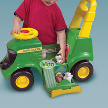 Load image into Gallery viewer, TOMY John Deere Sit 'N Scoot Activity Tractor