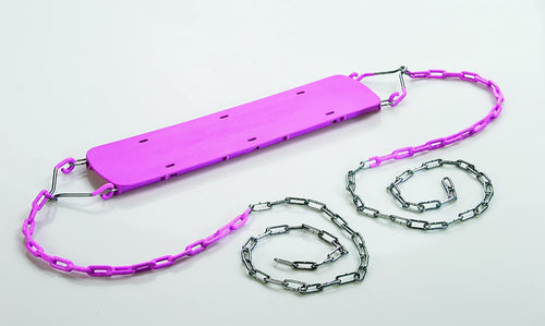 Beginner Swing Seat with Chains- Pink, One Size