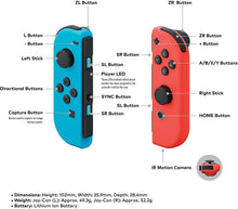 Load image into Gallery viewer, Nintendo Switch – Neon Red and Neon Blue Joy-Con