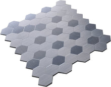 Load image into Gallery viewer, Instant Mosaic Peel&#39;N&#39;Stick Metal Mosaic Wall Tile, 12&quot; x 12&quot;