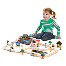 Load image into Gallery viewer, KidKraft Bucket Top Mountain Train Set