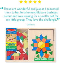 Load image into Gallery viewer, Melissa &amp; Doug Pattern Blocks Bundles