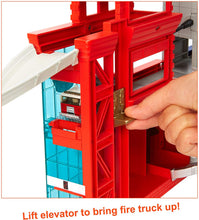 Load image into Gallery viewer, Matchbox Rescue Headquarters Playset