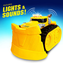 Load image into Gallery viewer, Xtreme Power Dozer - Motorized Extreme Bulldozer Toy Truck for Boys &amp; Kids Who Love Construction Toys – Plow Through Dirt, Toys, Wood, Rocks – Indoor &amp; Outdoor Play – Spring Summer Fall Winter