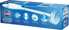 Load image into Gallery viewer, Clorox ToiletWand Disposable Toilet Cleaning System - ToiletWand, Storage Caddy and 6 Disinfecting ToiletWand Refill Heads (Packaging May Vary) (03191)