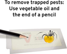 Load image into Gallery viewer, Victor M309 72 Pack Insect &amp; Mouse Glue Board, White