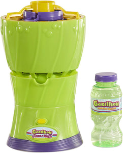 Gazillion Bubble Rush Bubble Blower Machine Bubbles for Kids, Purple/Green