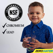 Load image into Gallery viewer, ZeroWater ZR-0810-4, 10 Cup Round Water Filter Pitcher with Water Quality Meter, White