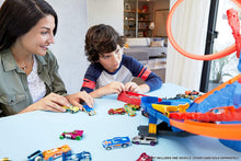 Load image into Gallery viewer, Hot Wheels FTD61 City Volcano Escape Connectable Play Set with Diecast and Mini Toy Car