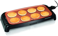 Load image into Gallery viewer, Hamilton Beach Durathon Ceramic Griddle Electric with 200 square inch PTFE &amp; PFOA Free Cooking Surface (38519R)