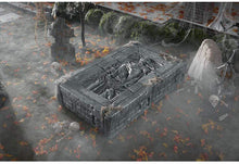 Load image into Gallery viewer, Home Accents Holiday Halloween Decor Grave Bone Crypt Ruin 48 in. Waterproof Detailed Sculpted Gray