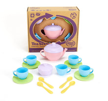 Load image into Gallery viewer, Green Toys Tea Set - BPA Free, Phthalates Free Play Toys for Gross Motor, Fine Skills Development. Kitchen Toys