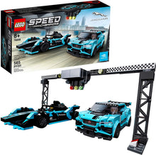 Load image into Gallery viewer, LEGO Speed Champions Formula E Panasonic Jaguar Racing Gen2 car and Jaguar I-PACE eTROPHY 76898 Building Kit, New 2020 (565 Pieces)