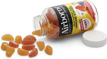 Load image into Gallery viewer, Vitamin C 750mg - Airborne Assorted Flavored Gummies (63 Count in a Bottle)