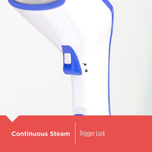 Load image into Gallery viewer, BLACK+DECKER Garment, Hand, Travel Steamer, Blue, HGS100P, Compact, Indigo