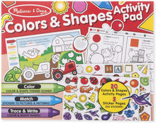 Load image into Gallery viewer, Melissa &amp; Doug Colors &amp; Shapes Activity Pad