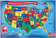 Load image into Gallery viewer, Melissa &amp; Doug U.S.A. 51pc Floor Puzzle