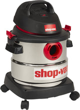 Load image into Gallery viewer, Shop-Vac 5989300 5-Gallon 4.5 Peak HP Stainless Steel Wet Dry Vacuum
