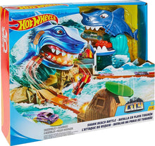 Load image into Gallery viewer, Hot Wheels FNB21 City Shark Beach Battle Play Set, Multicolour