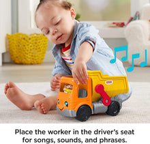 Load image into Gallery viewer, Fisher-Price Little People Work Together Dump Truck, Musical Toddler Toy