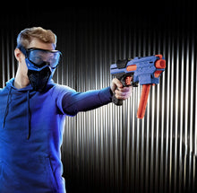 Load image into Gallery viewer, NERF Rival Finisher XX-700 Blaster -- Quick-Load Magazine, Spring Action, Includes 7 Official Rival Rounds -- Team Blue