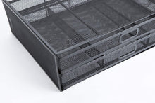 Load image into Gallery viewer, Mind Reader MESHMONSTA-PNK Metal Mesh Desk Drawer, Desktop Monitor Stand Organizer
