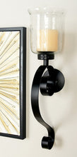 Load image into Gallery viewer, Deco 79 Metal Glass Wall Sconce