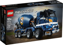 Load image into Gallery viewer, LEGO Technic Concrete Mixer Truck 42112 Building Kit, Kids Will Love Bringing the Construction Site to Life with This Cool Concrete Truck Toy Model Set, New 2020 (1,163 Pieces)