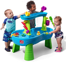Load image into Gallery viewer, Step2 Rain Showers Splash Pond Water Table | Kids Water Play Table | 13-piece Water Toy Accessory Set