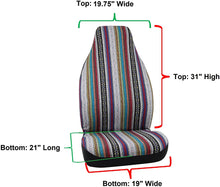 Load image into Gallery viewer, Bell Automotive Baja Blanket Complete Seat and Steering Wheel Cover Kit