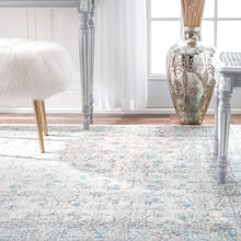 Load image into Gallery viewer, nuLOOM Vintage Rio Area Rug, 10' x 14', Aqua