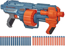 Load image into Gallery viewer, NERF Elite 2.0 Shockwave RD-15 Blaster, 30 Darts, 15-Dart Rotating Drum, Pump-Action, Built-in Customizing Capabilities