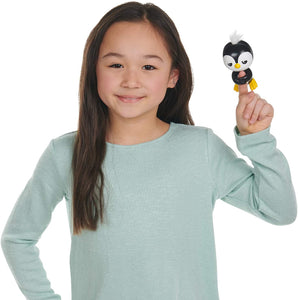 WowWee Fingerlings Baby Penguin - Tux (Black & White) - Interactive Toy