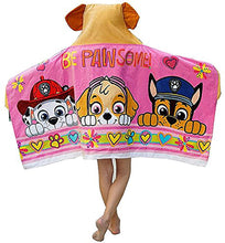 Load image into Gallery viewer, Paw Patrol Girl Hooded Bath Towel - Pawsome Pups
