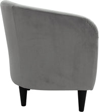 Load image into Gallery viewer, Mainstays Microfiber Tub Accent Chair, Nove Gray