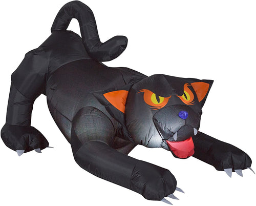Gemmy Inflatables Animated EvilEyed BlackCat,Turning Head