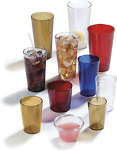 Load image into Gallery viewer, Carlisle Stackable Restaurant-Quality Plastic Tumblers