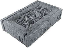 Load image into Gallery viewer, Home Accents Holiday Halloween Decor Grave Bone Crypt Ruin 48 in. Waterproof Detailed Sculpted Gray