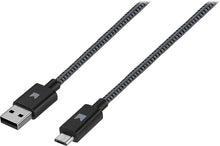 Load image into Gallery viewer, Modal - 4' USB-to-Micro USB Cable - Gray/Black