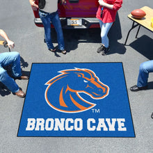 Load image into Gallery viewer, FANMATS NCAA Boise State University Sports Team Logo Nylon Man Cave Tailgater Rug - 5&#39; x 6&#39;
